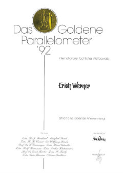 Das goldene Parallelometer 92